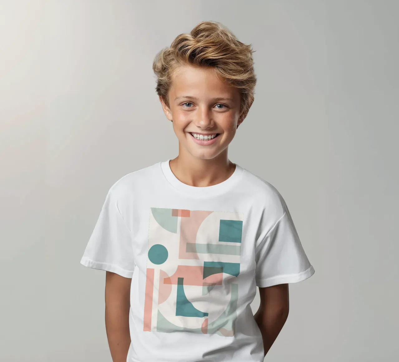 Geometrico sottile t-shirt bambini da Kim Hubball Studio