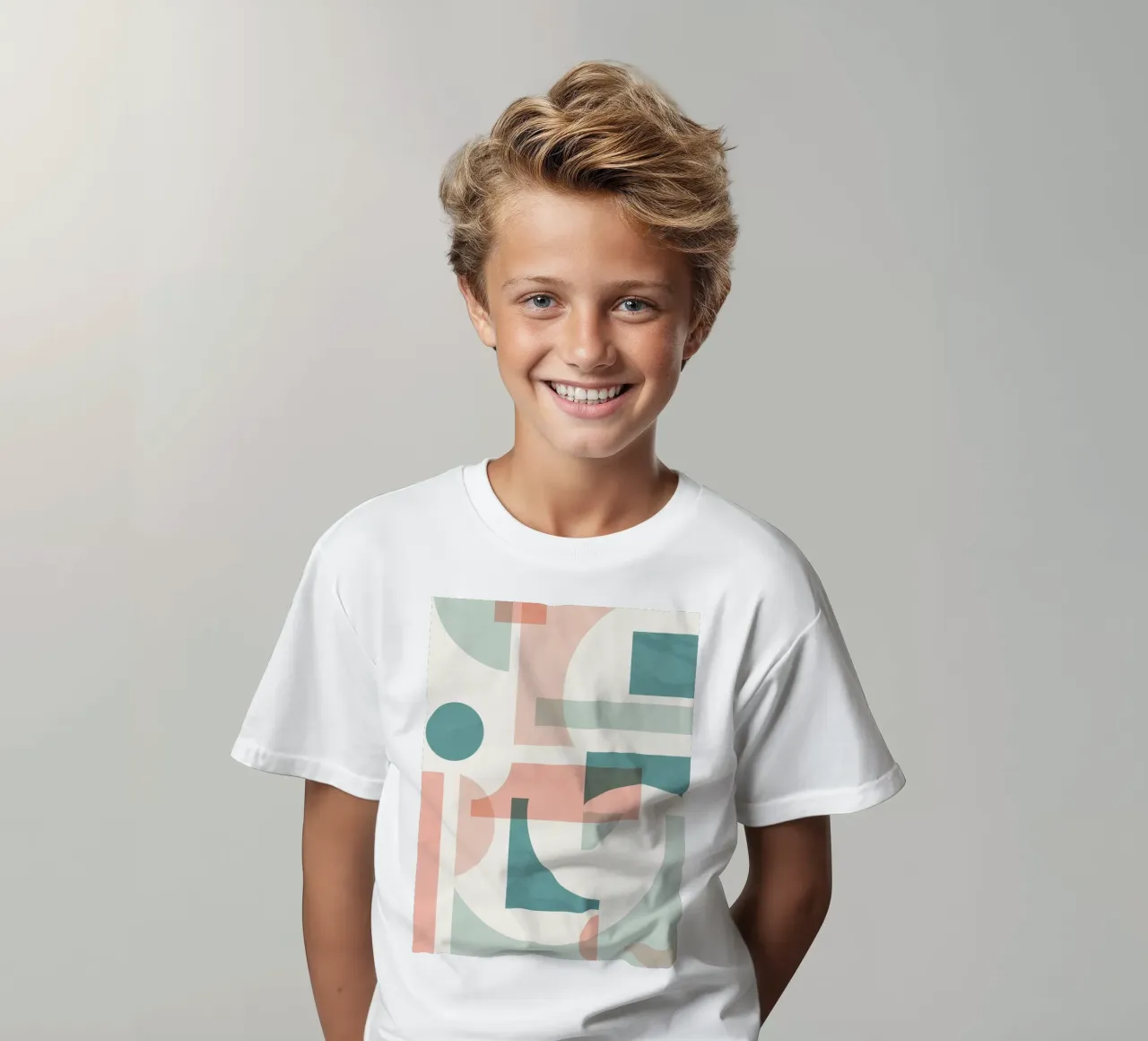Geometrico sottile t-shirt bambini da Kim Hubball Studio