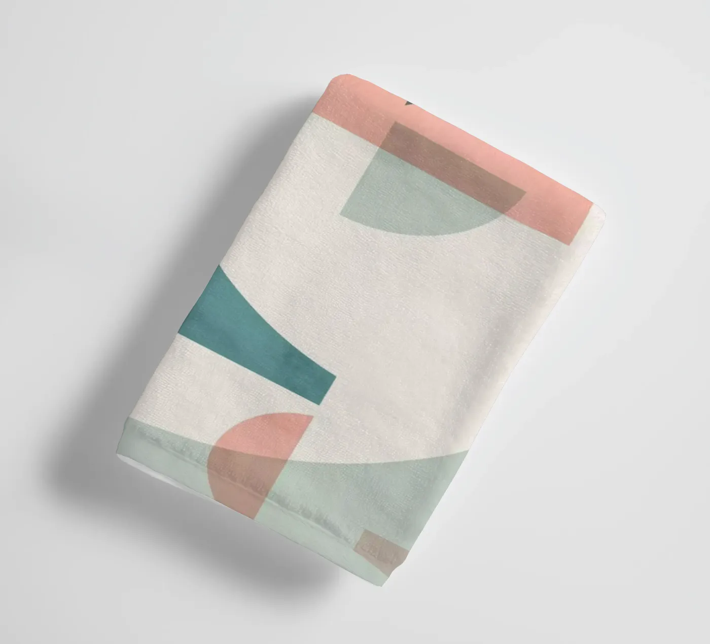 Subtiel Geometrisch badhanddoek van Kim Hubball Studio