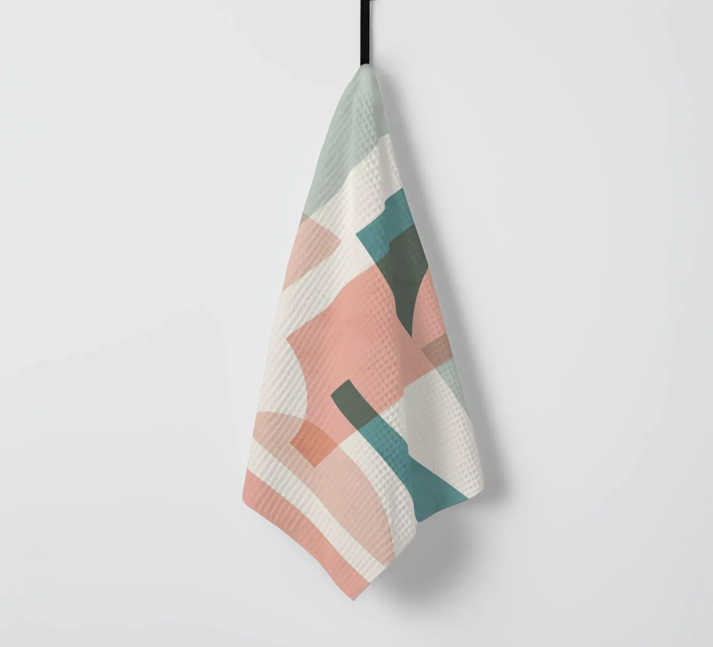 Géométrie subtile torchon de Kim Hubball Studio