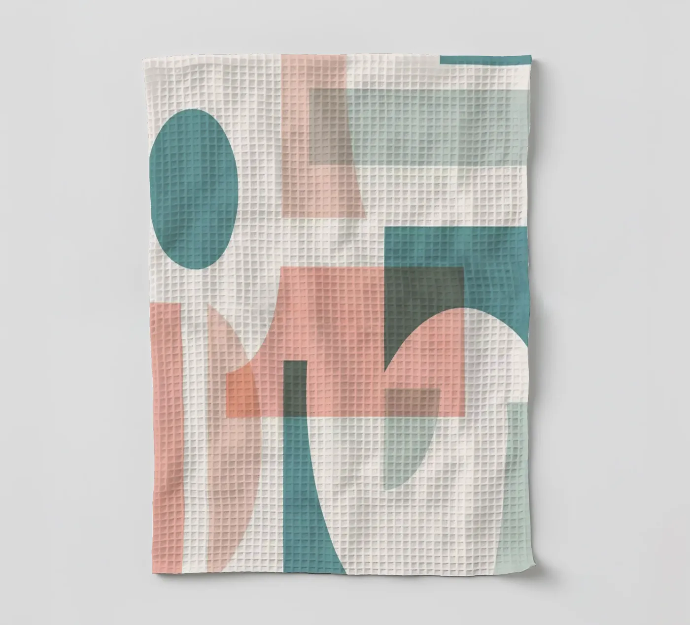 Géométrie subtile torchon de Kim Hubball Studio