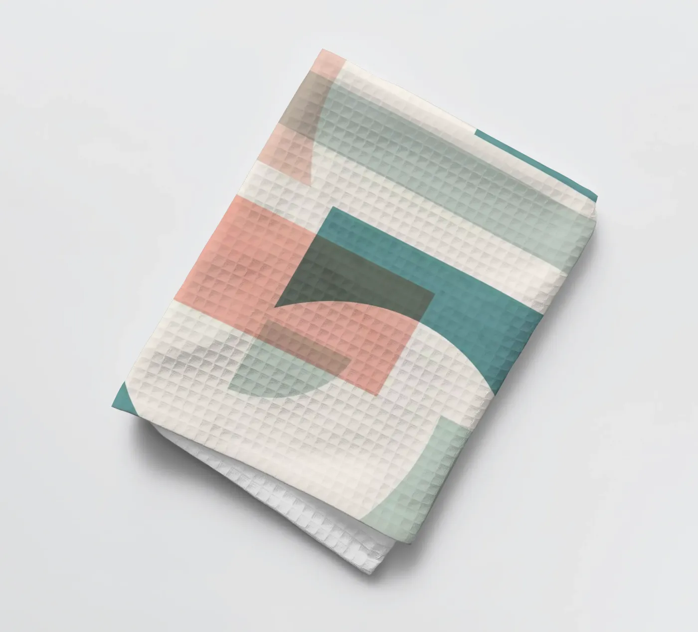 Géométrie subtile torchon de Kim Hubball Studio