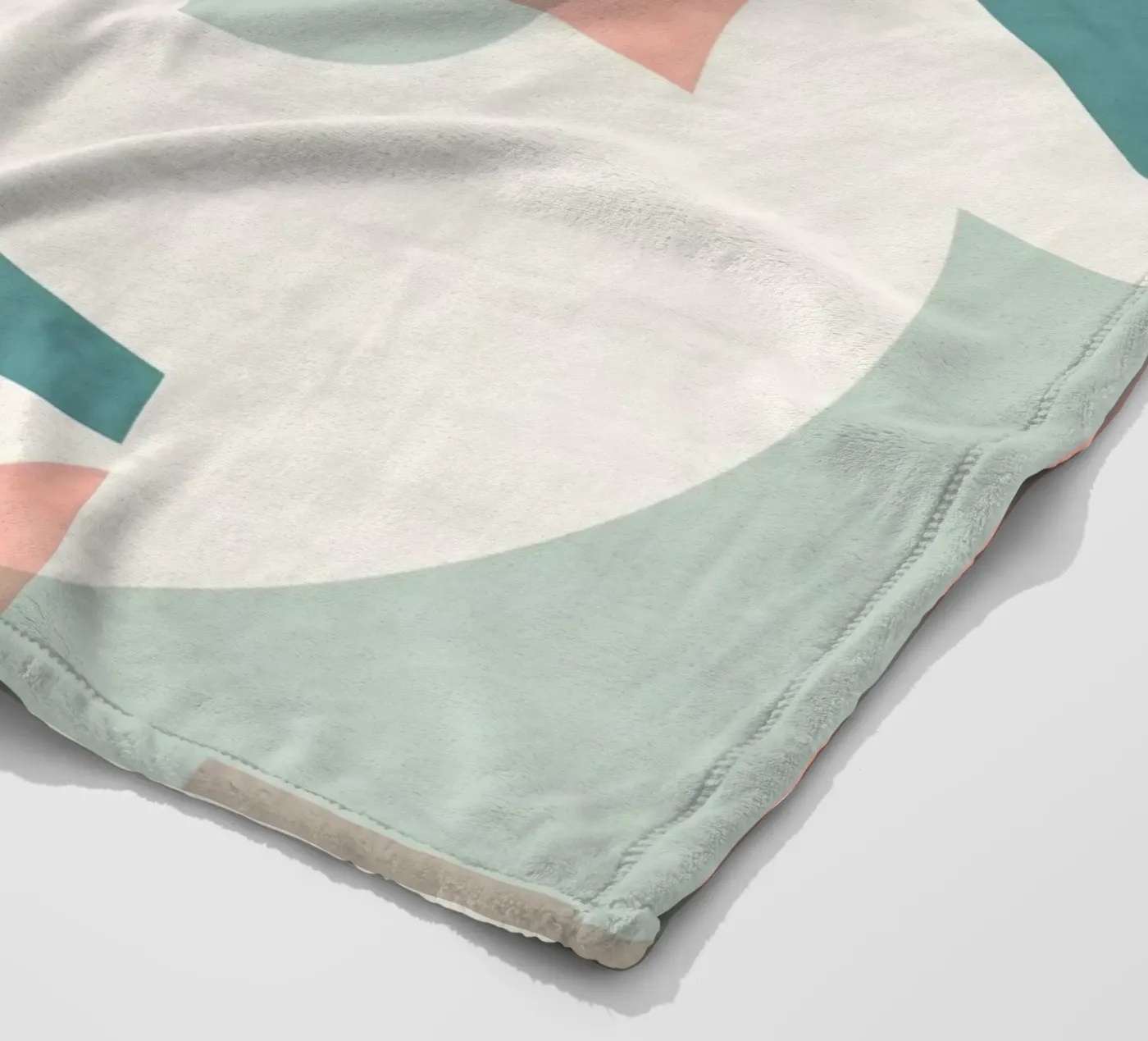 Subtiel Geometrisch fleecedeken van Kim Hubball Studio