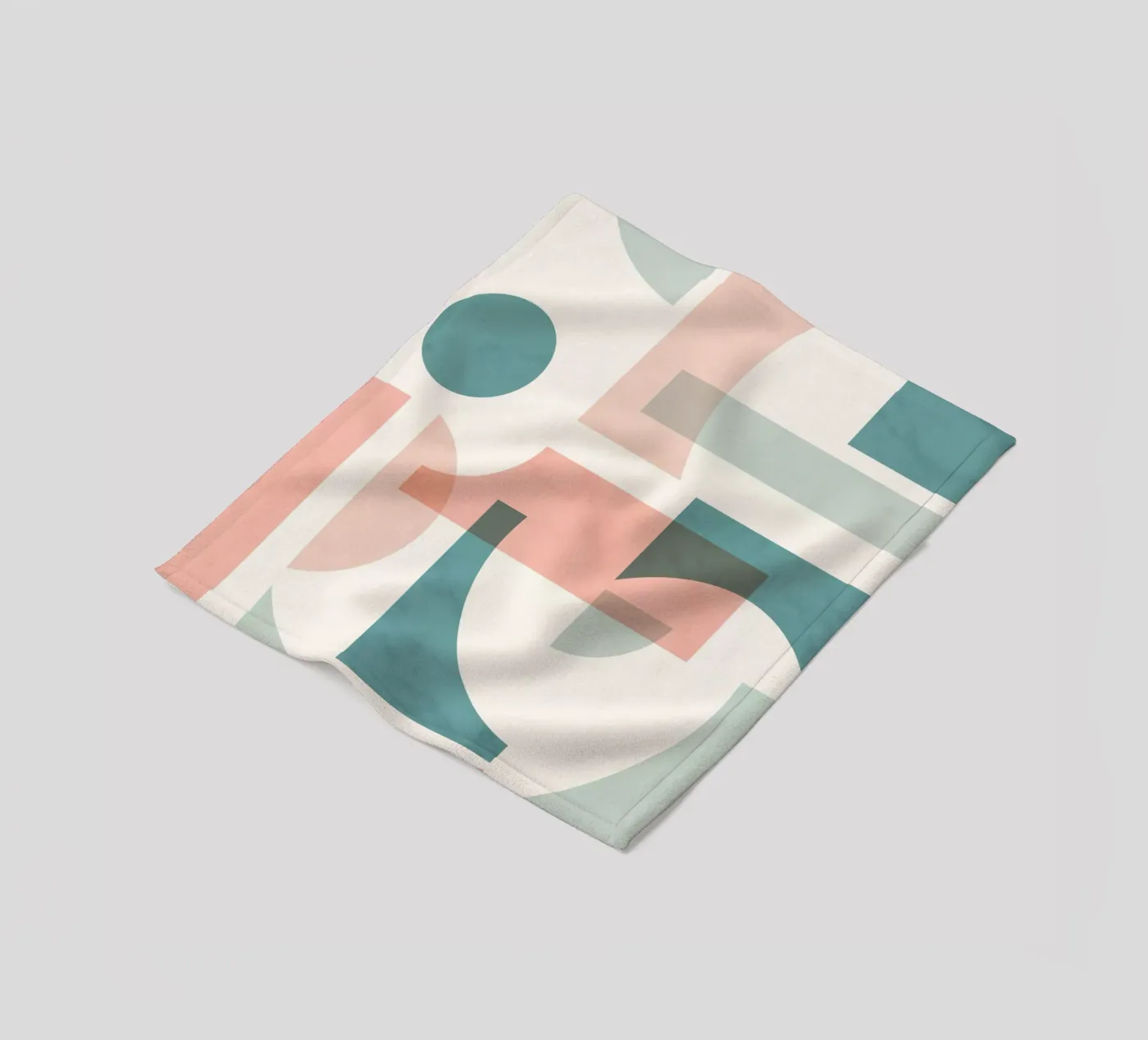 Subtiel Geometrisch fleecedeken van Kim Hubball Studio