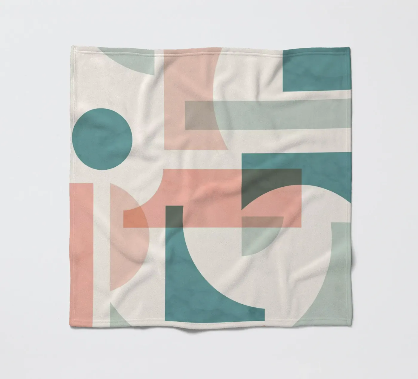 Subtiel Geometrisch fleecedeken van Kim Hubball Studio