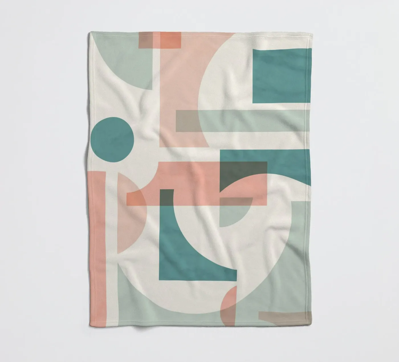 Subtiel Geometrisch fleecedeken van Kim Hubball Studio