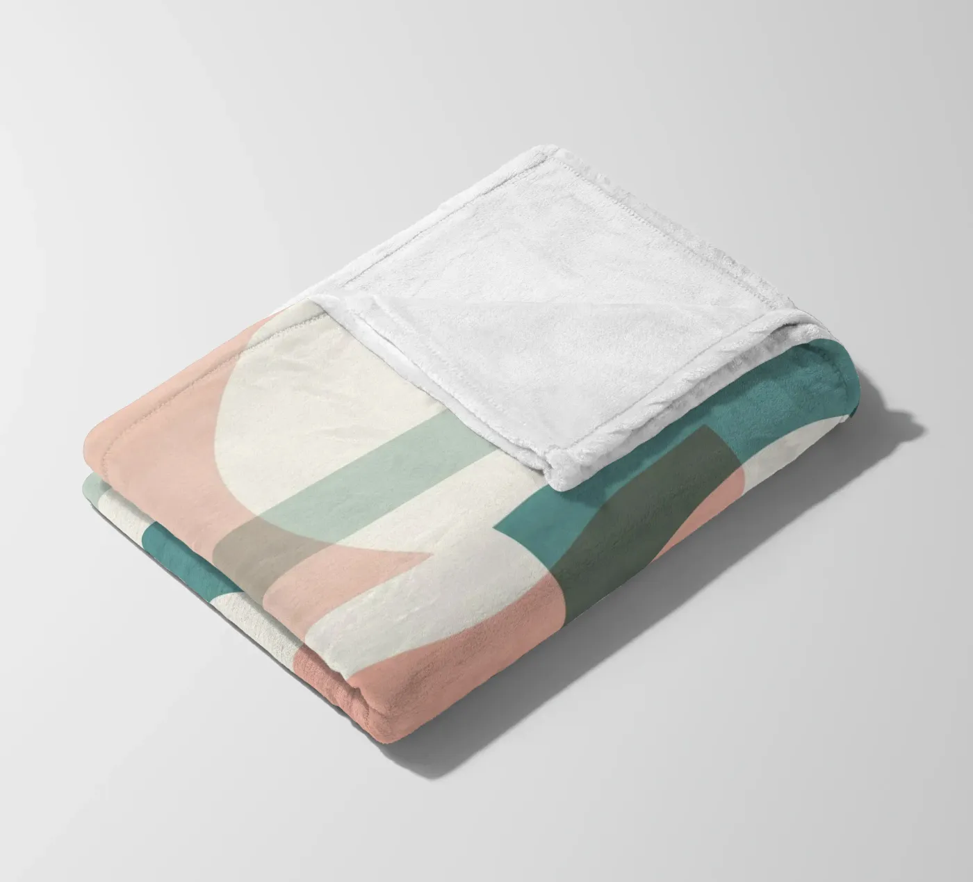 Subtiel Geometrisch fleecedeken van Kim Hubball Studio
