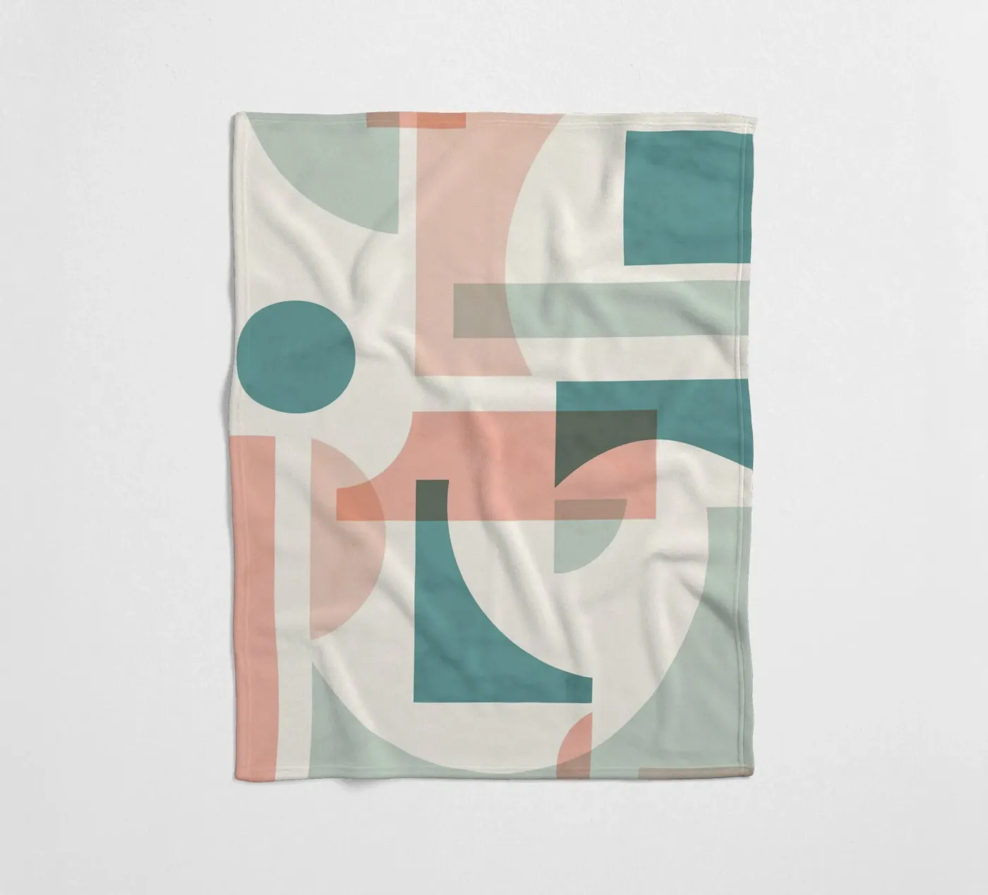 Subtiel Geometrisch fleecedeken van Kim Hubball Studio