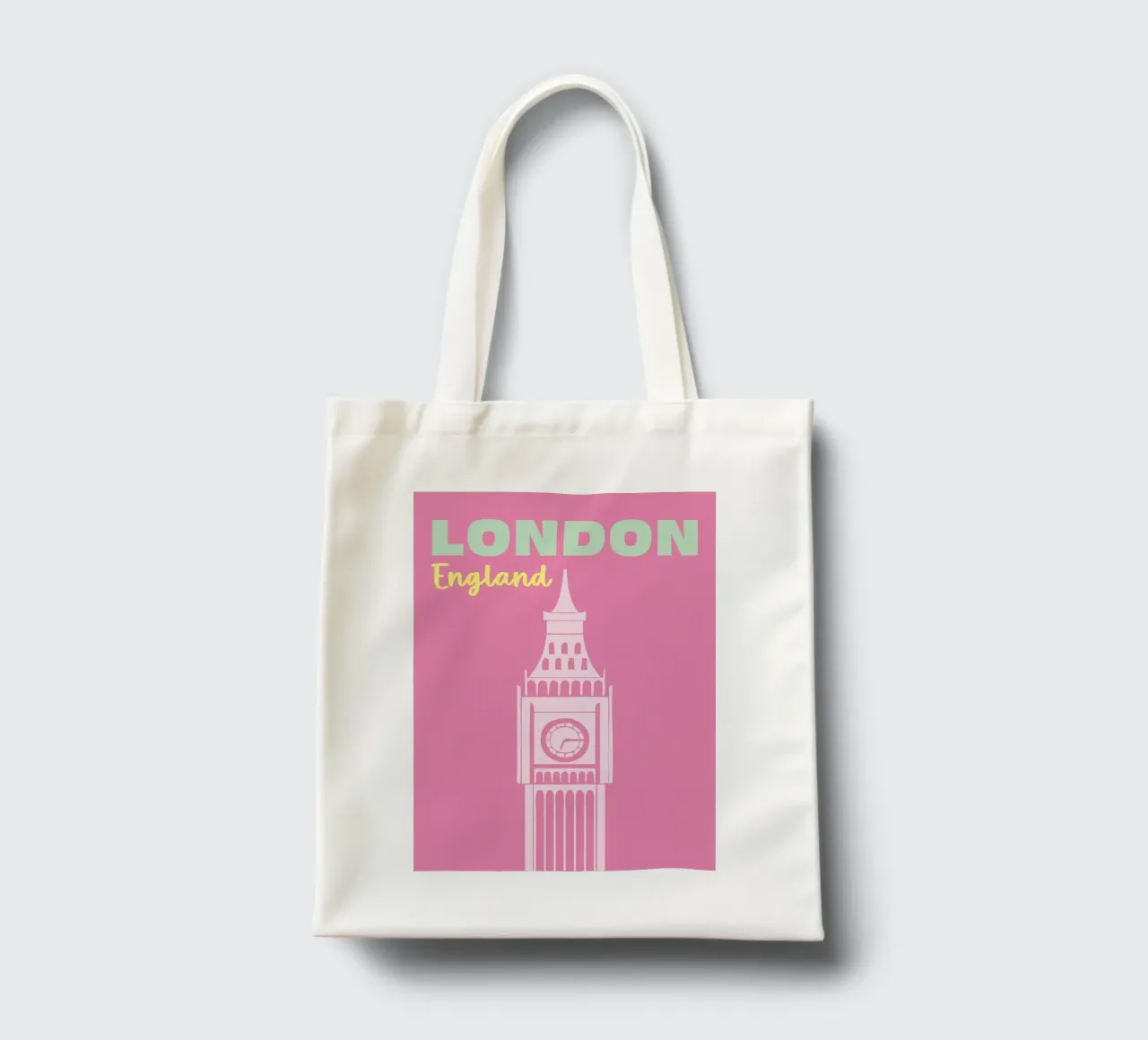 Londra, Inghilterra 01 borsa in juta da Art Fart