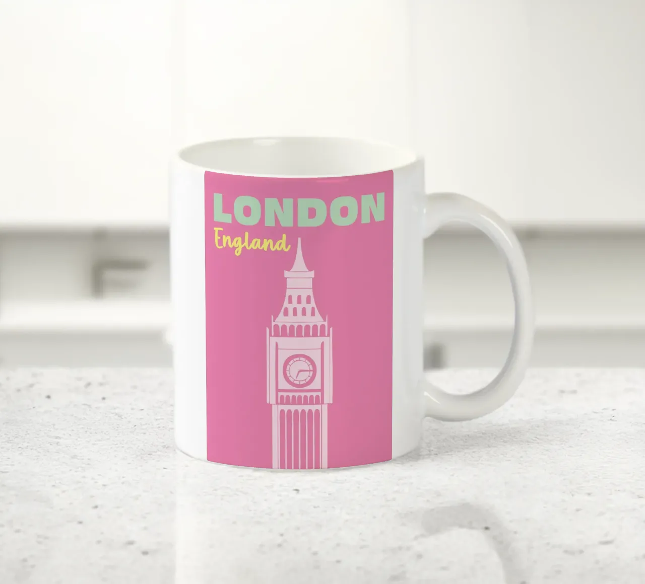 Londra, Inghilterra 01 tazza in ceramica da Art Fart