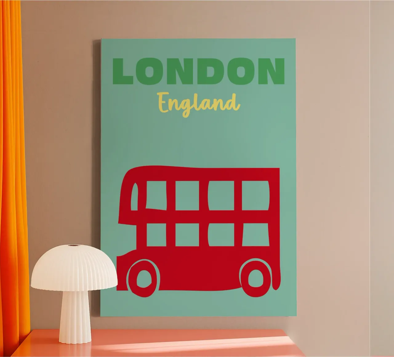 Londra, Inghilterra 02 tela da Art Fart