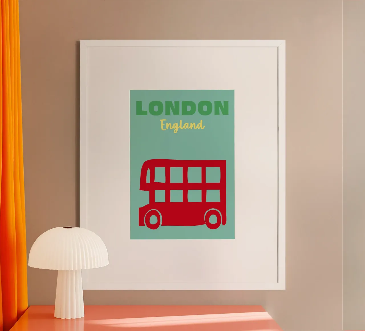 Londra, Inghilterra 02 poster da Art Fart