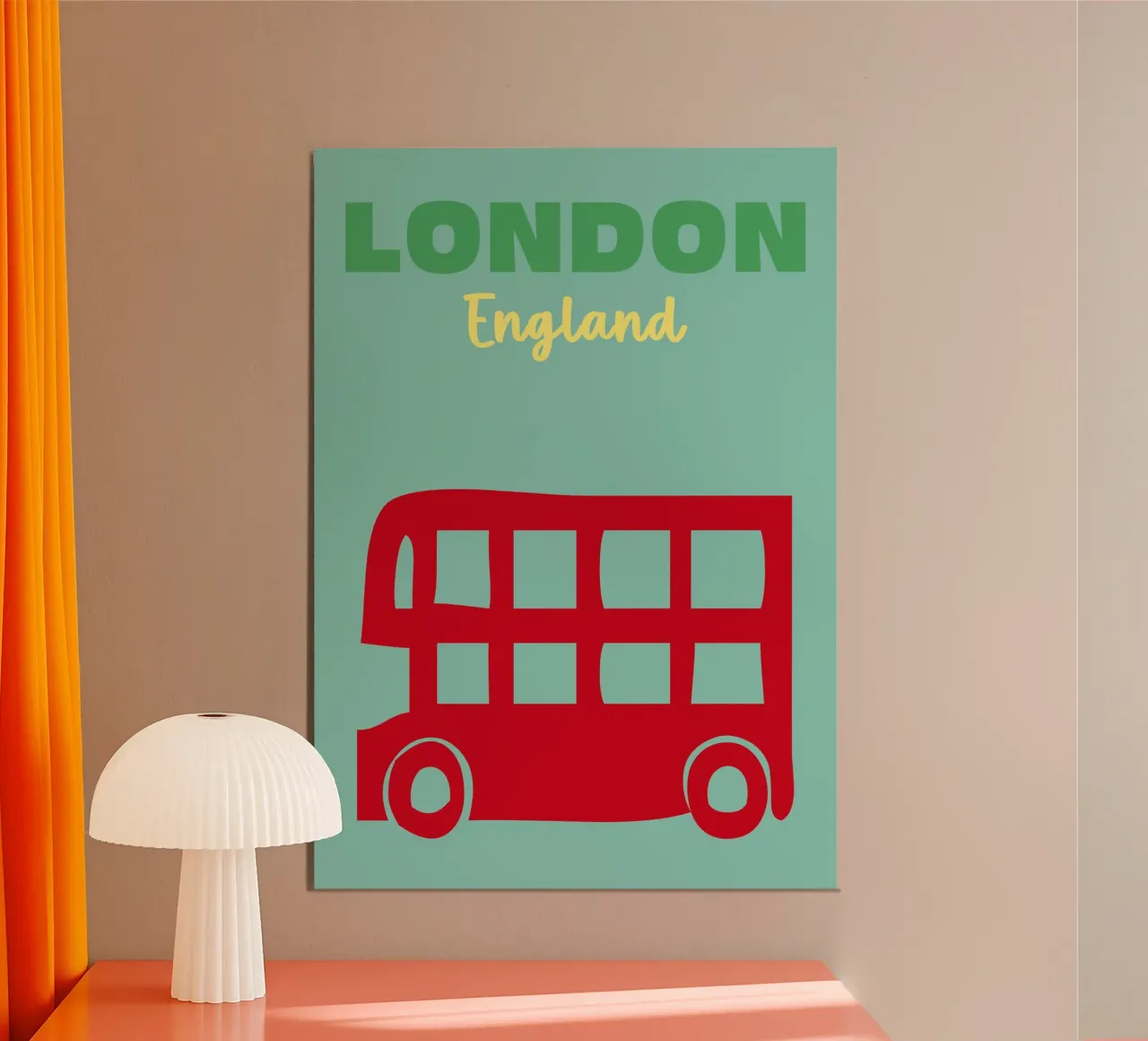 Londra, Inghilterra 02 poster da Art Fart