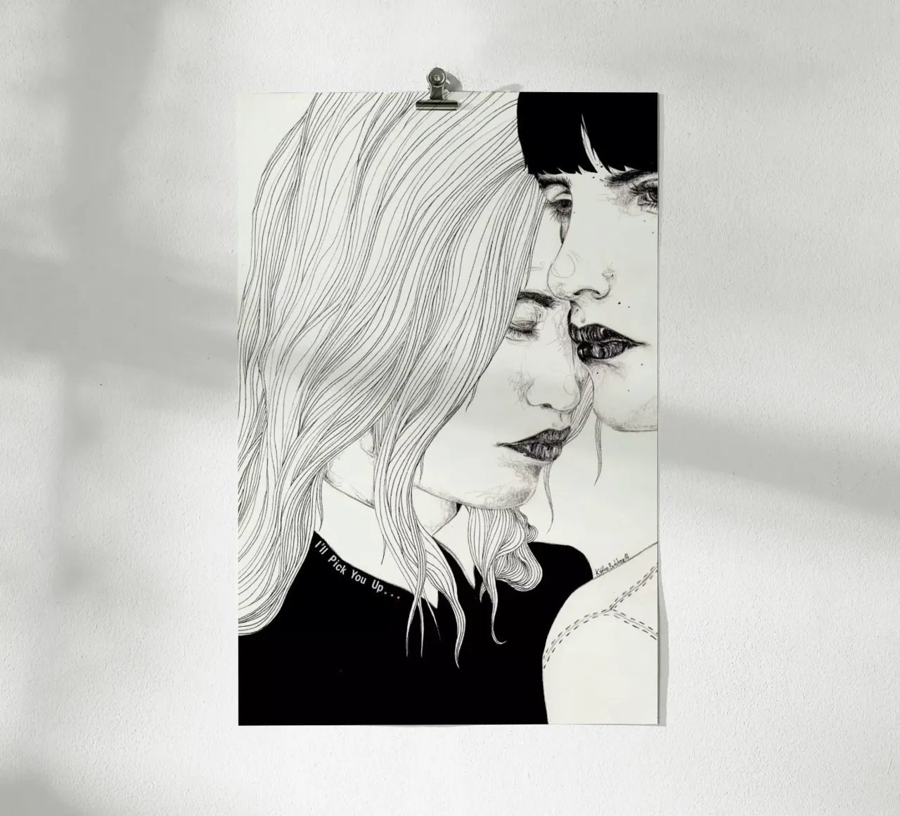 When You're Getting Down carta hahnemühle da Kaethe Butcher