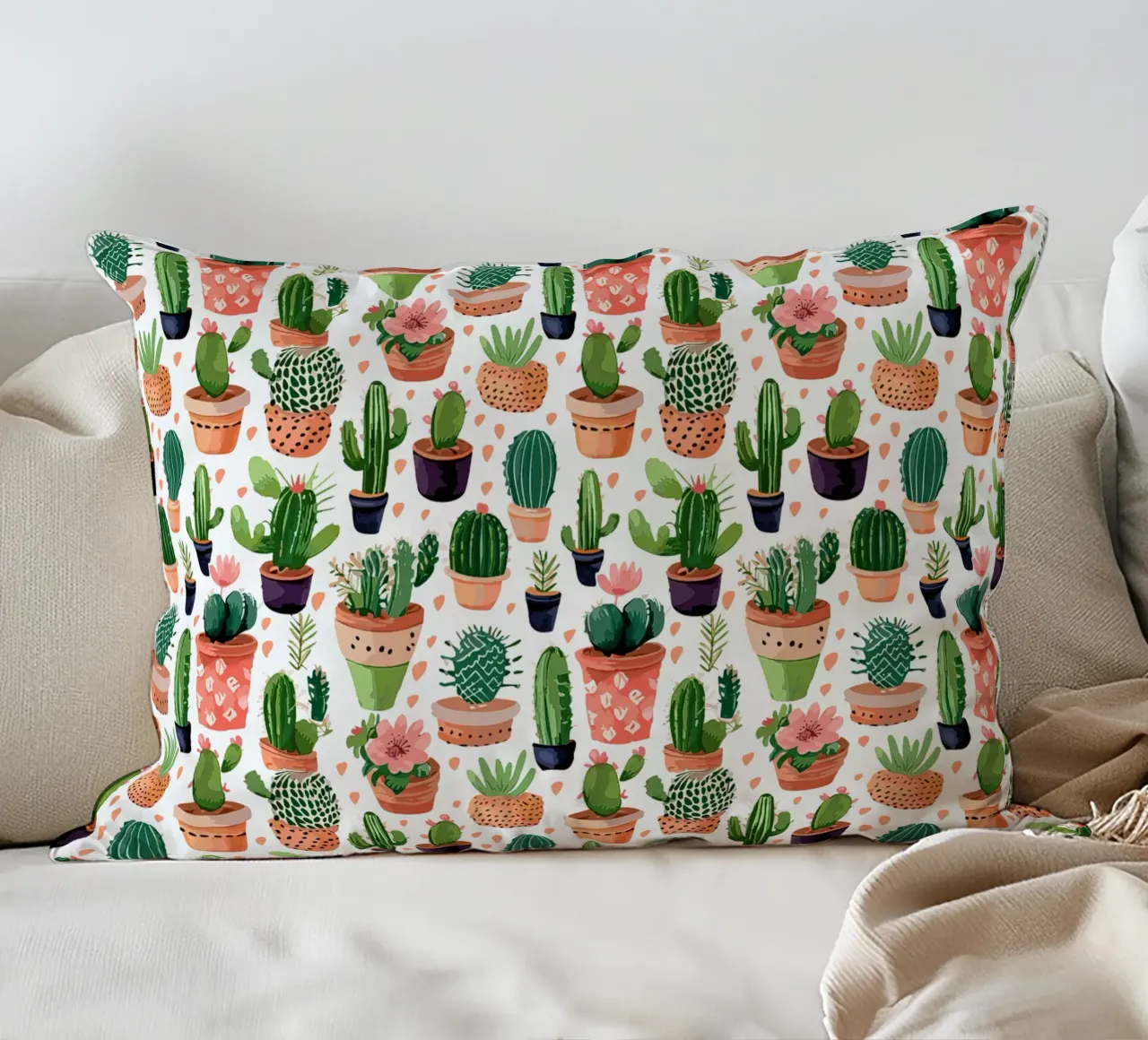 Cactus / Stampa di cactus cuscino da Hightown Design