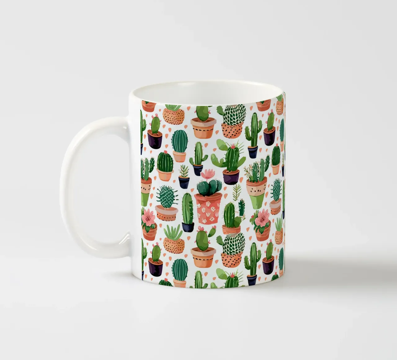 Cactus / Stampa di cactus tazza in ceramica da Hightown Design