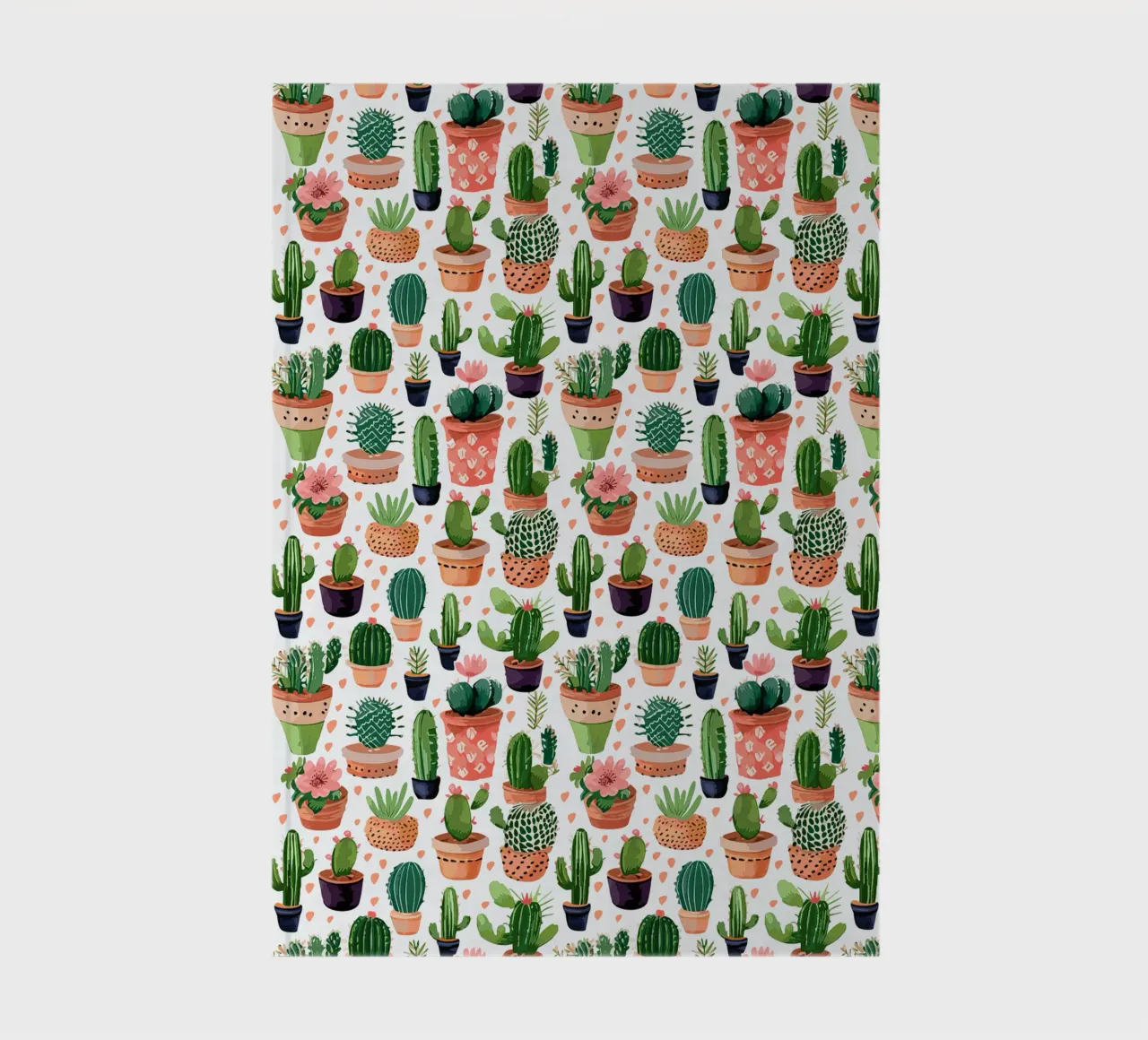 Cacti / Cactus print notebook by Hightown Design