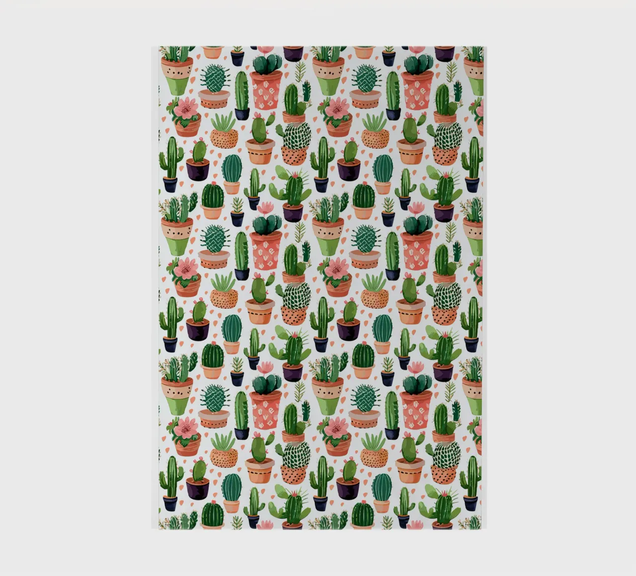 Cacti / Cactus print notebook by Hightown Design