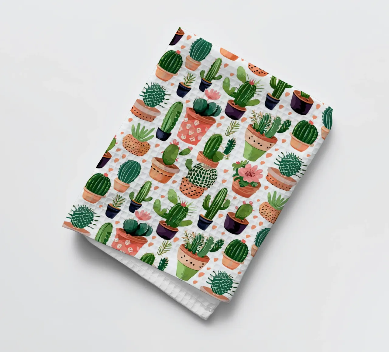 Cactus / Impression cactus torchon de Hightown Design