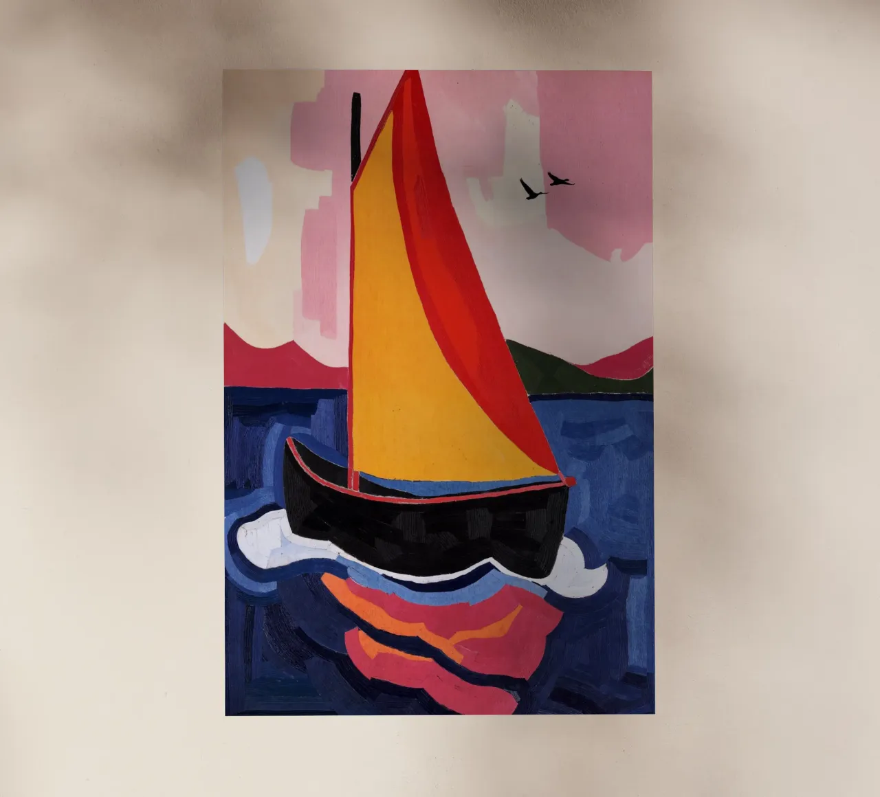 Sailing pellicola backlit da Lana Rodriguez