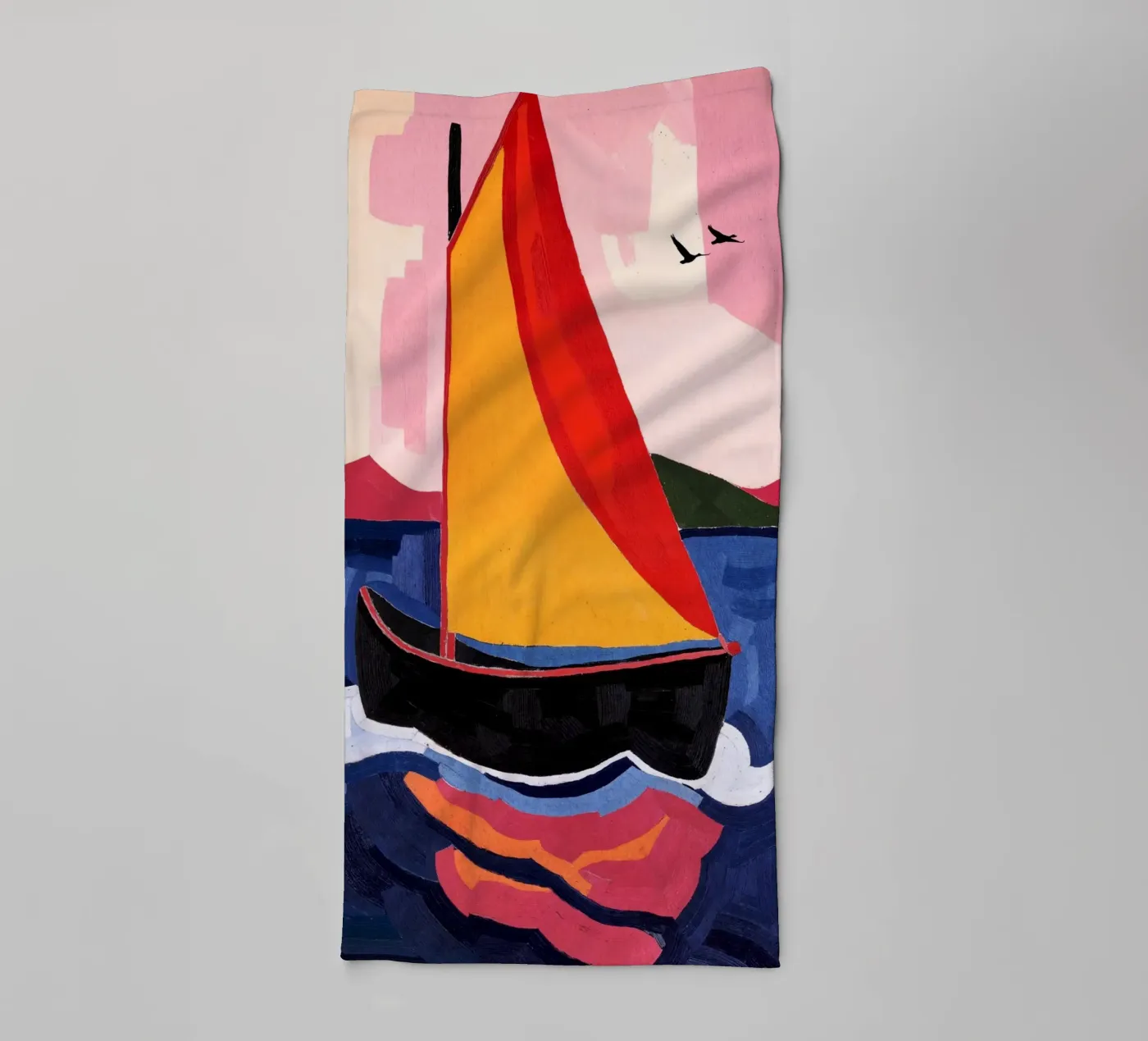 Sailing badhanddoek van Lana Rodriguez