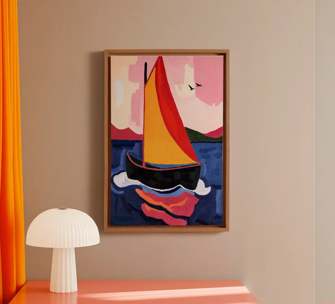 Sailing tela da Lana Rodriguez