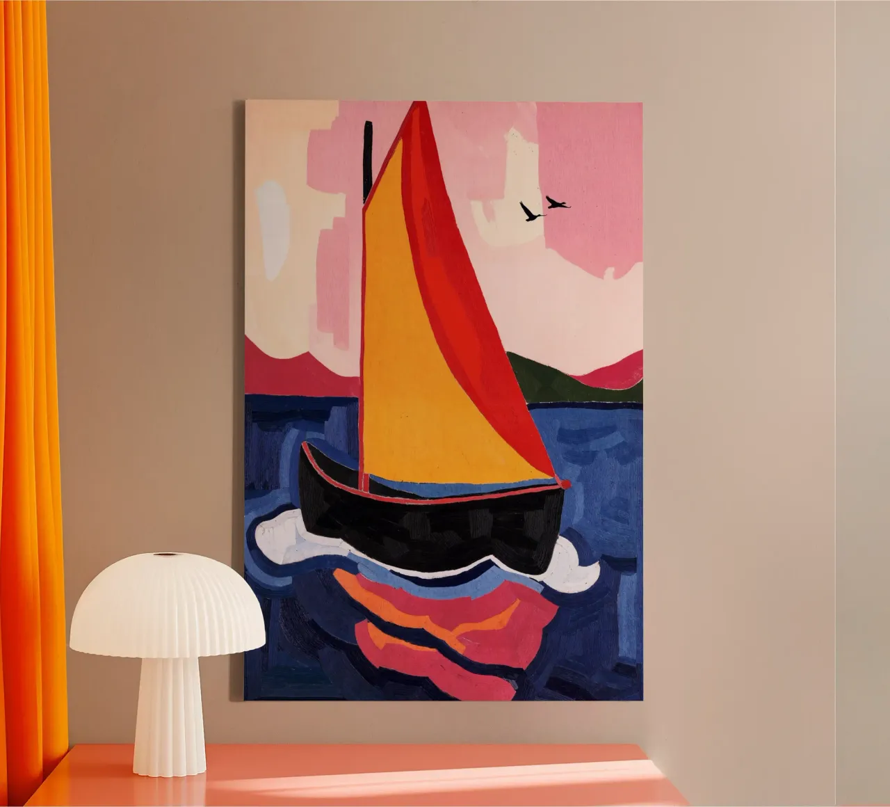 Sailing tela da Lana Rodriguez