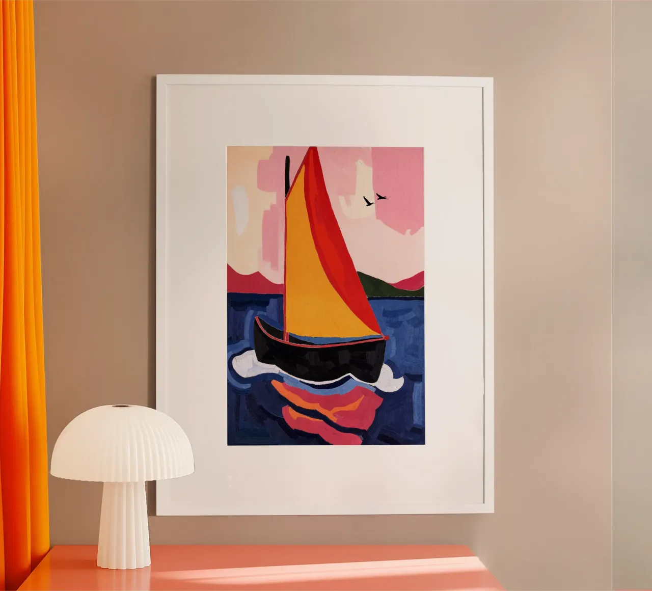 Sailing carta hahnemühle da Lana Rodriguez