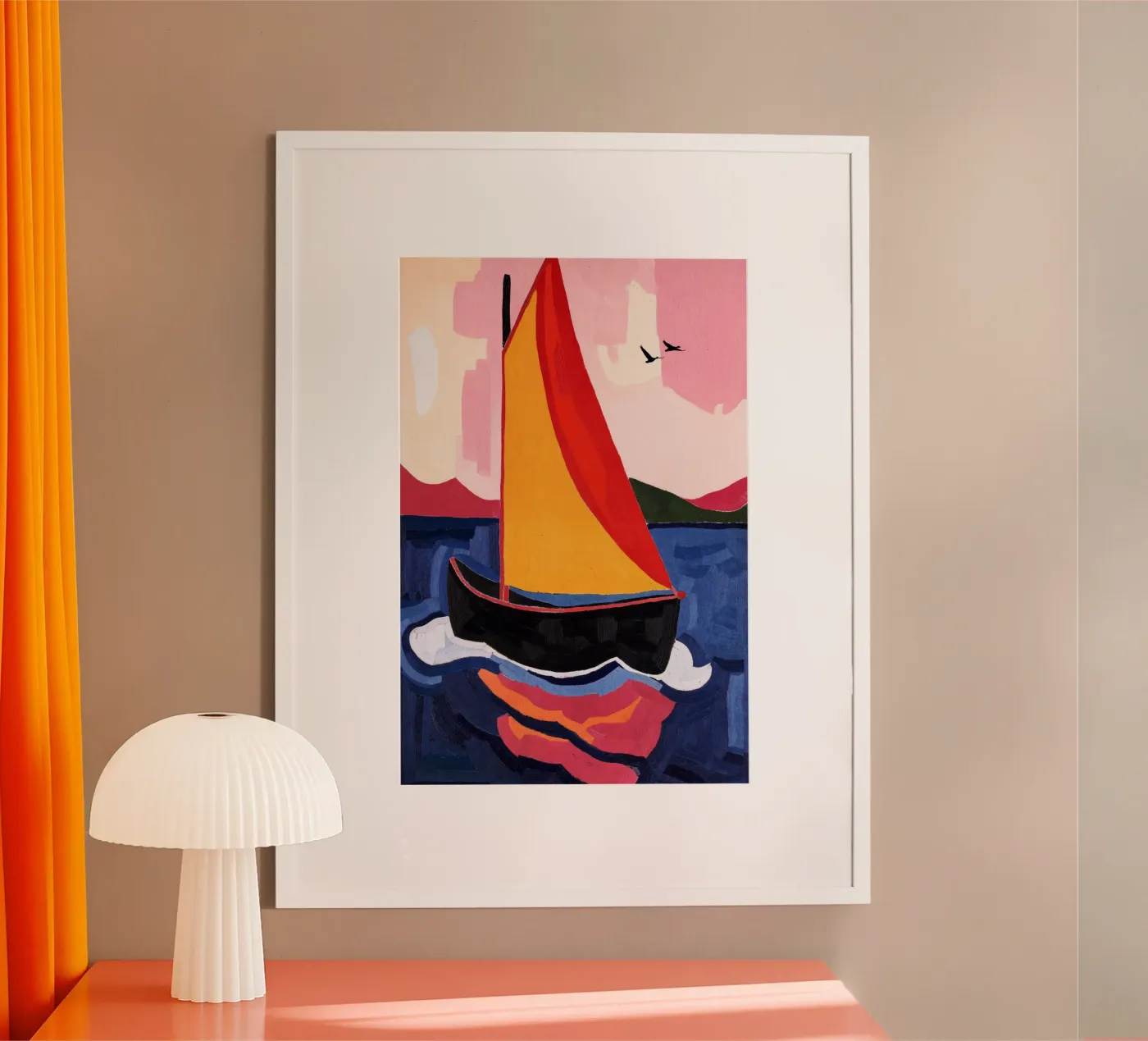 Sailing Poster von Lana Rodriguez