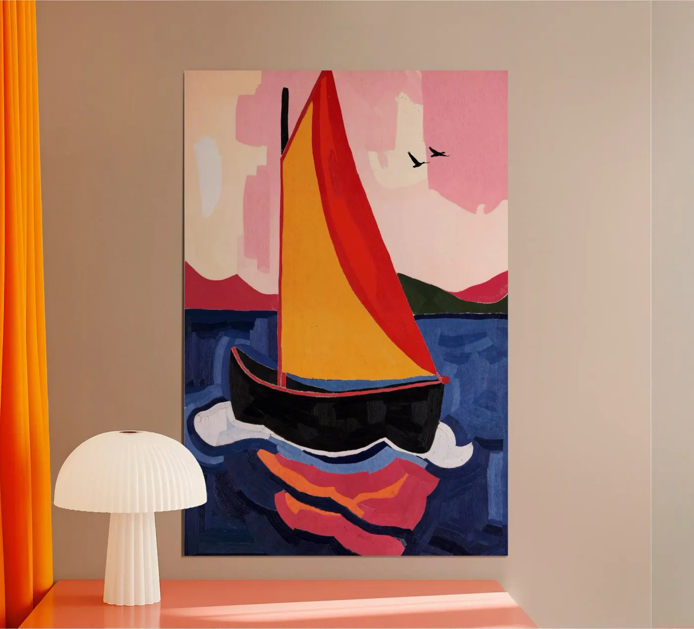Sailing Poster von Lana Rodriguez