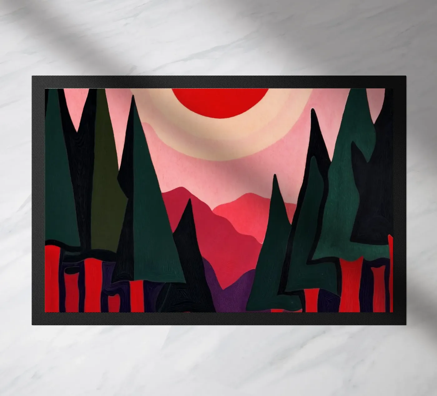 Schwarzwald paillasson de Lana Rodriguez