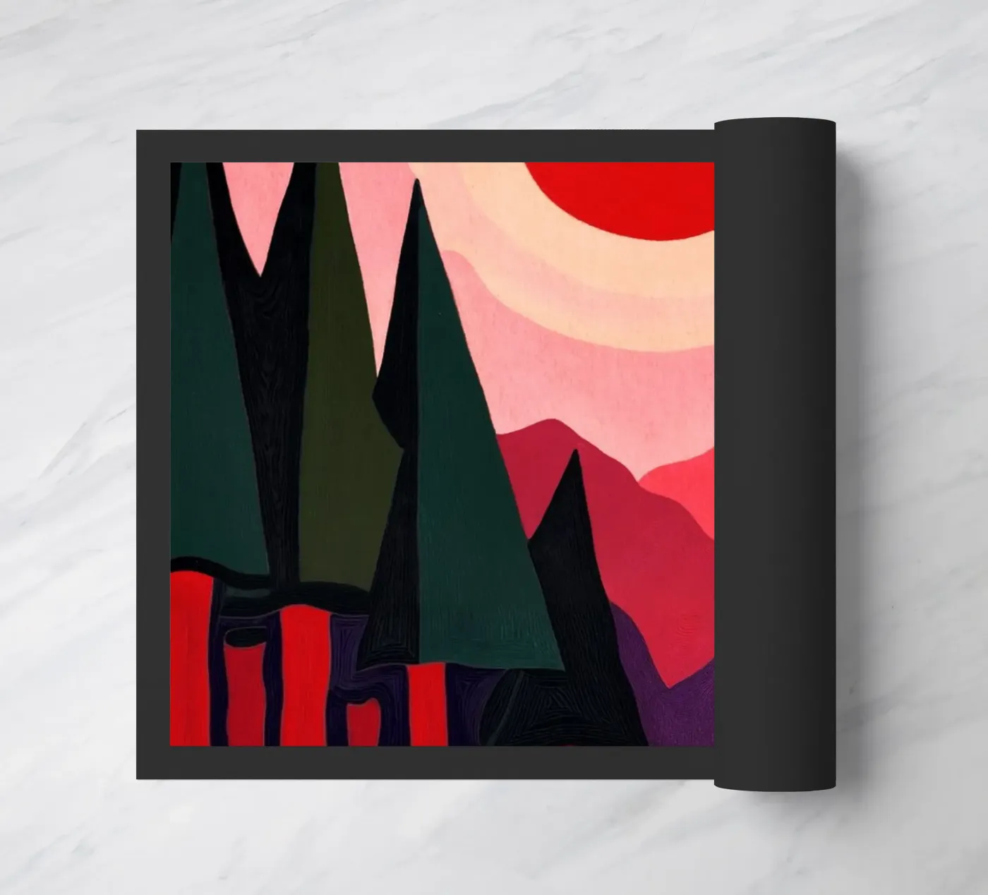Schwarzwald doormat by Lana Rodriguez