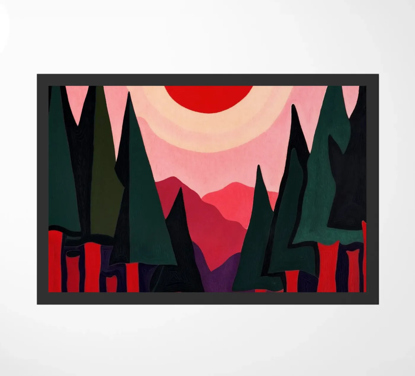 Schwarzwald paillasson de Lana Rodriguez