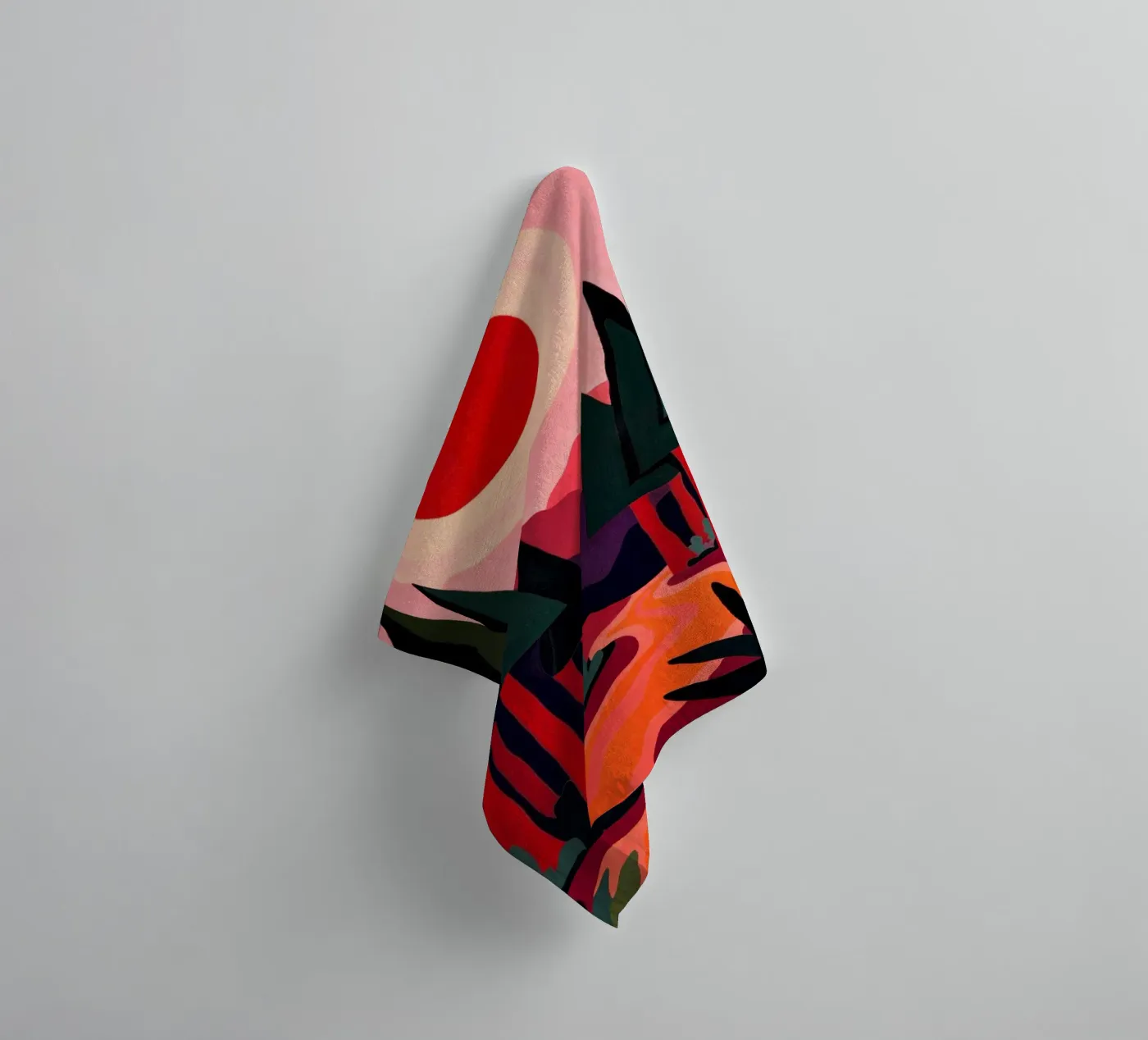 Schwarzwald badhanddoek van Lana Rodriguez