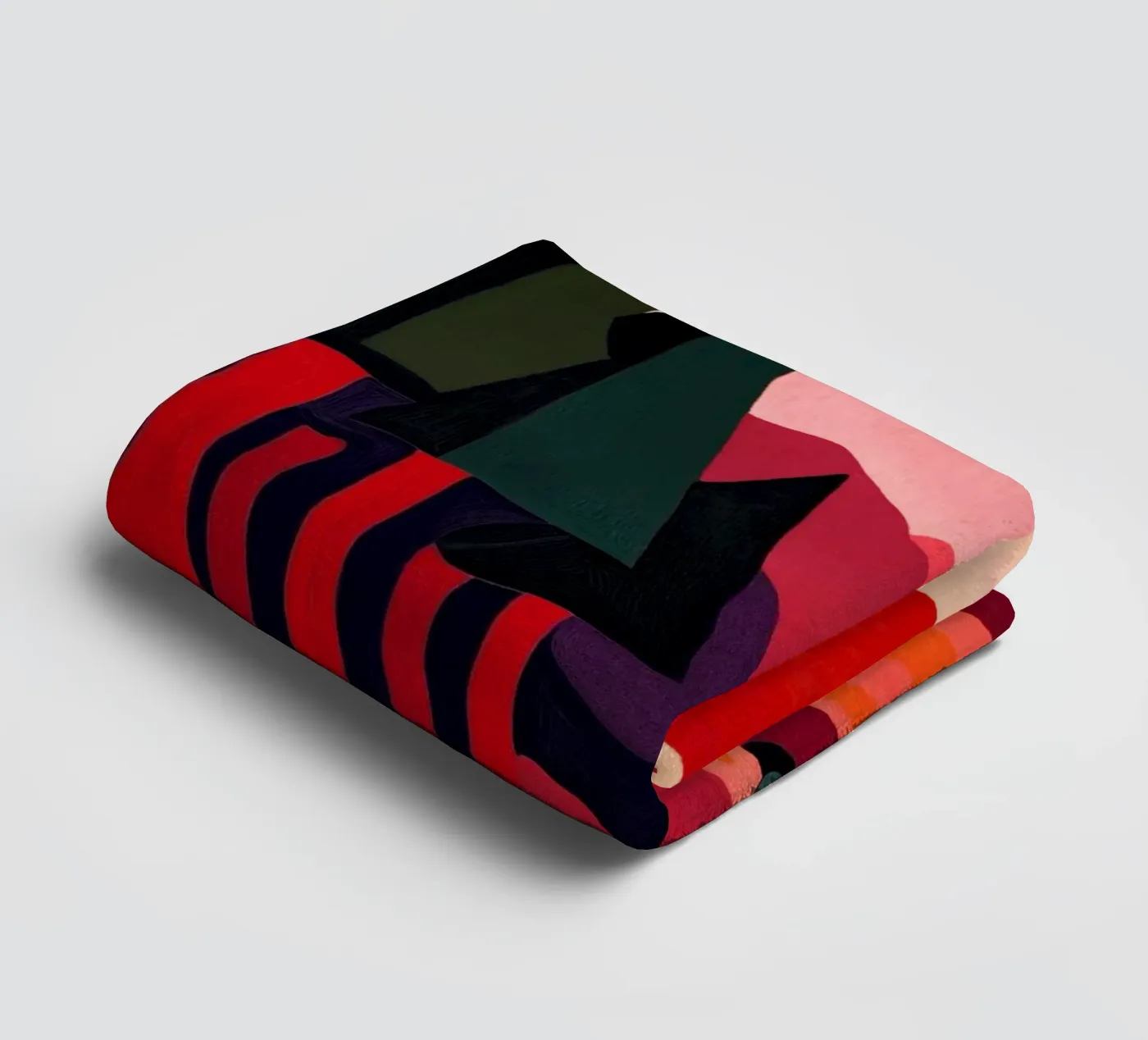 Schwarzwald badhanddoek van Lana Rodriguez