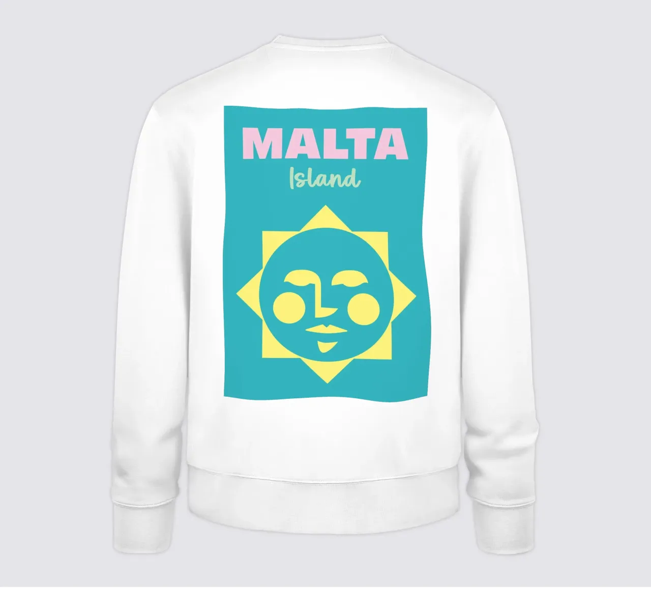 Malta Island felpa da Art Fart