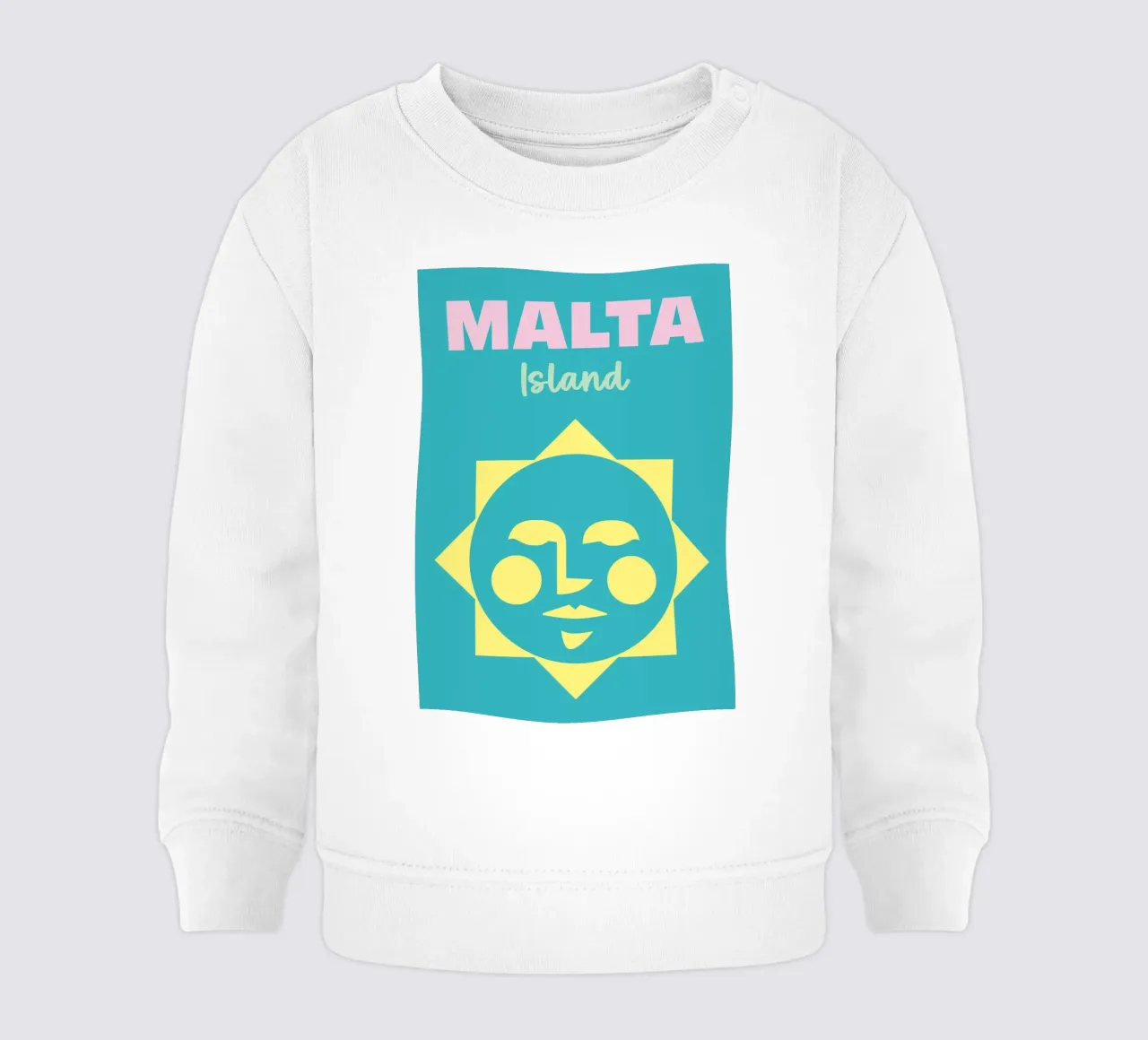 Malta Island felpa neonato da Art Fart