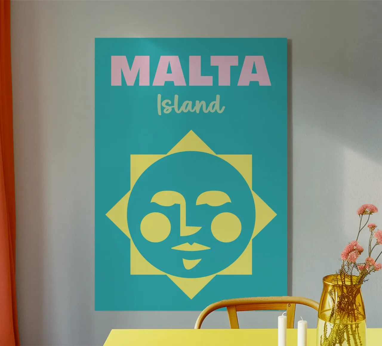 Malta Island plexiglass da Art Fart