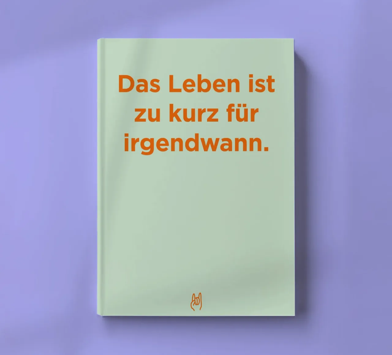 Life is too short notebook by Art Fart