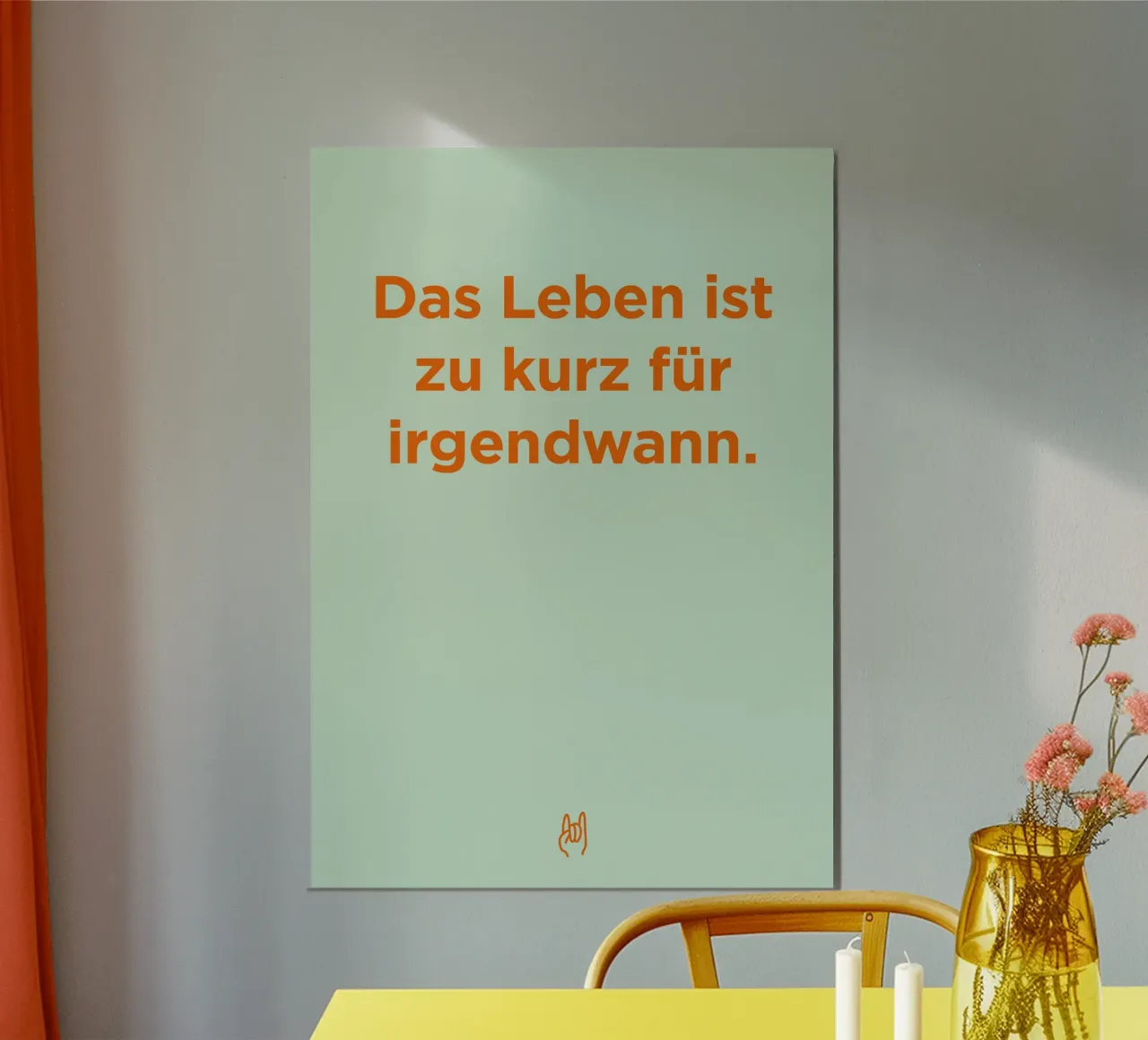 La vita è troppo breve carta hahnemühle da Art Fart