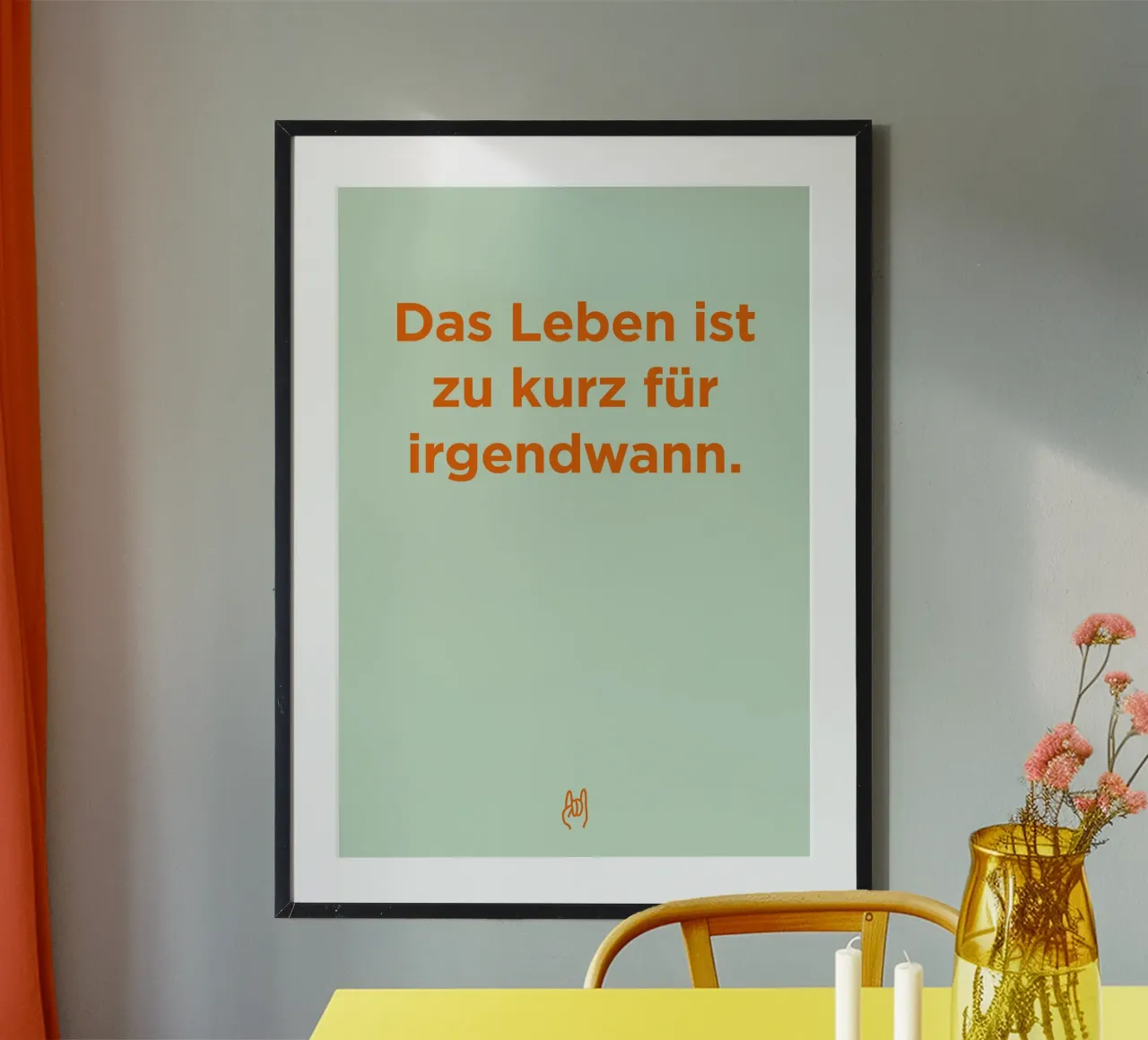 La vita è troppo breve carta hahnemühle da Art Fart