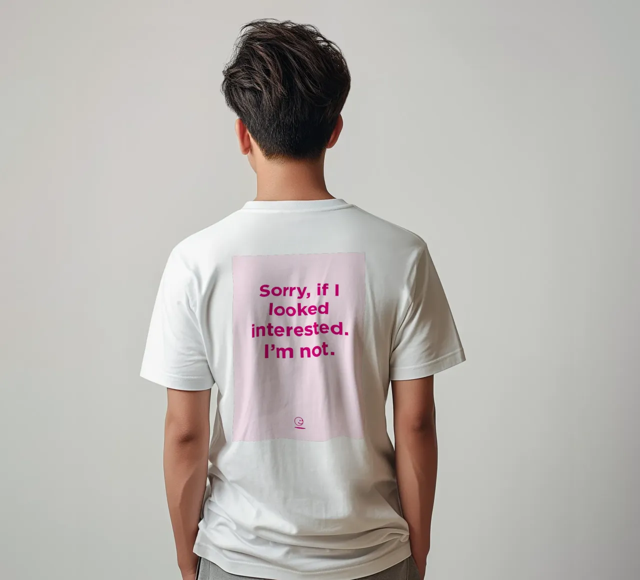 Not interested t-shirt da Art Fart