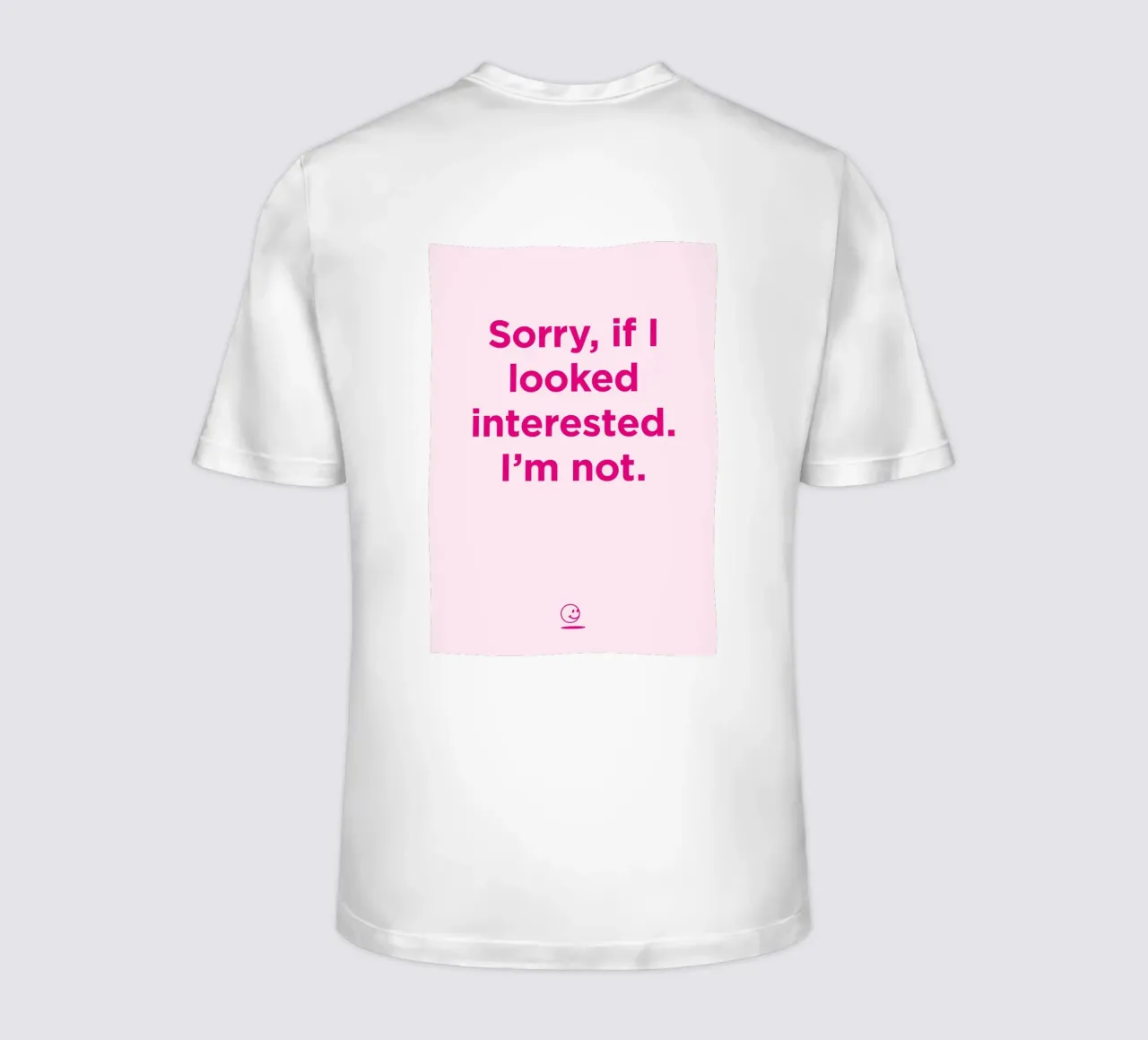 Not interested t-shirt da Art Fart