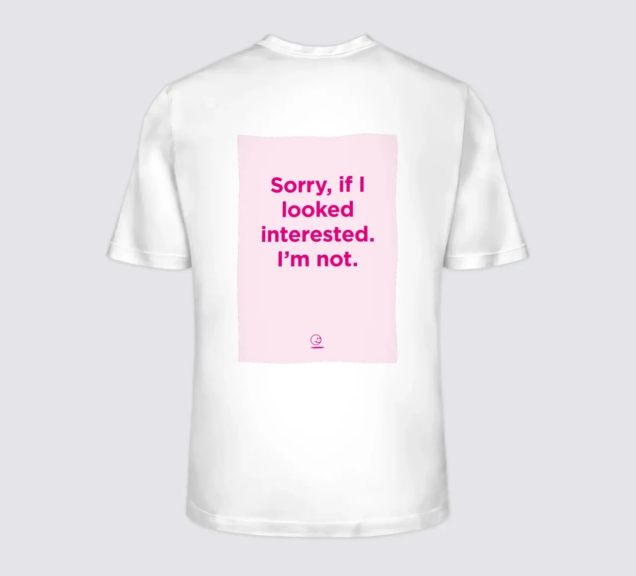 Not interested t-shirt da Art Fart