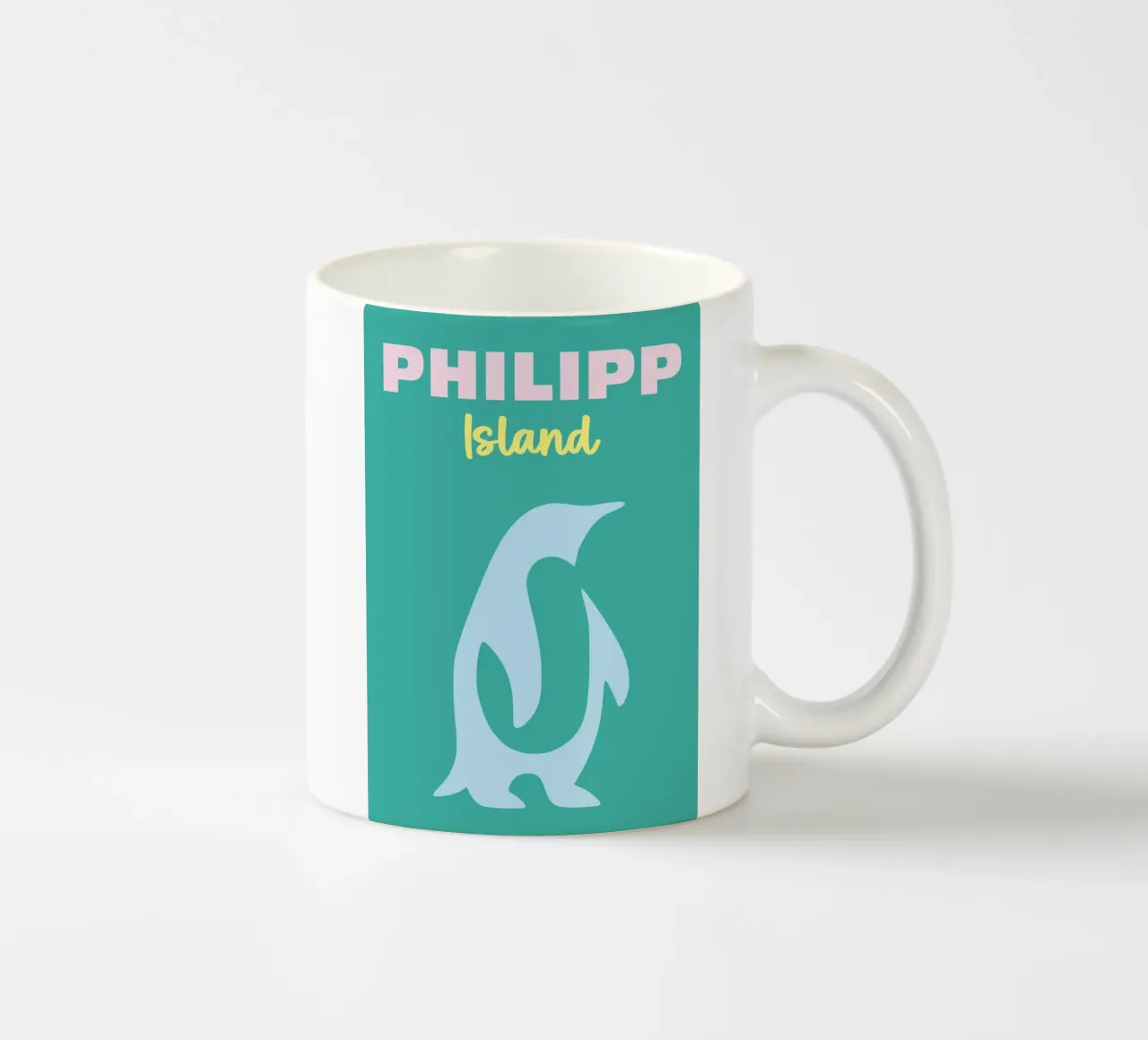 Philipp Island tazza in ceramica da Art Fart