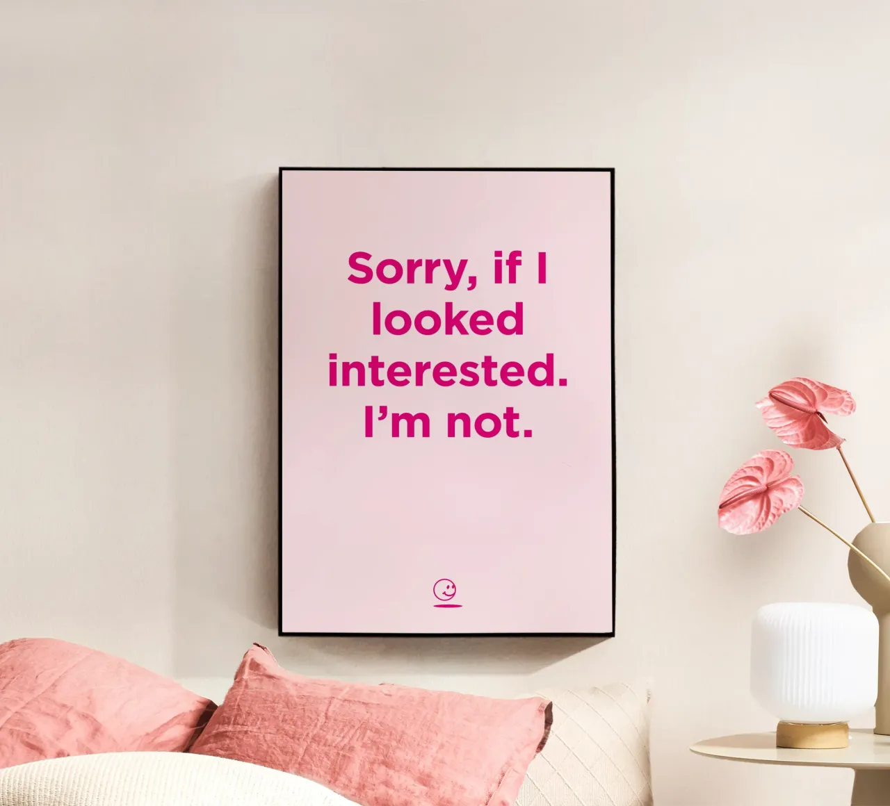 Not interested plexiglass da Art Fart