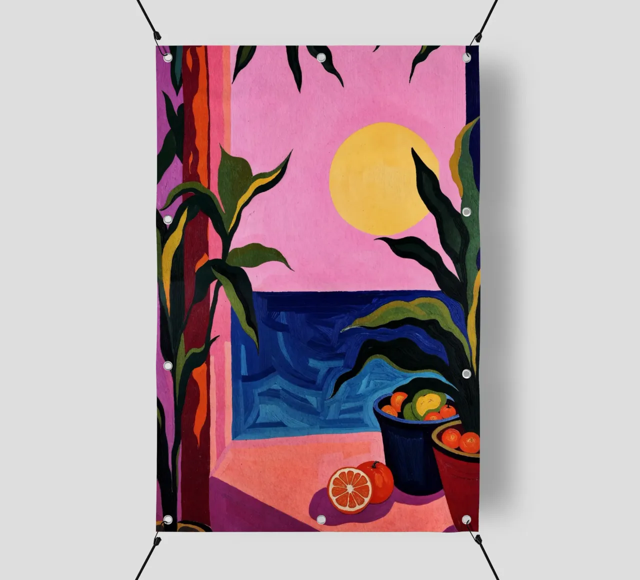Sur la mer telo in pvc da Lana Rodriguez