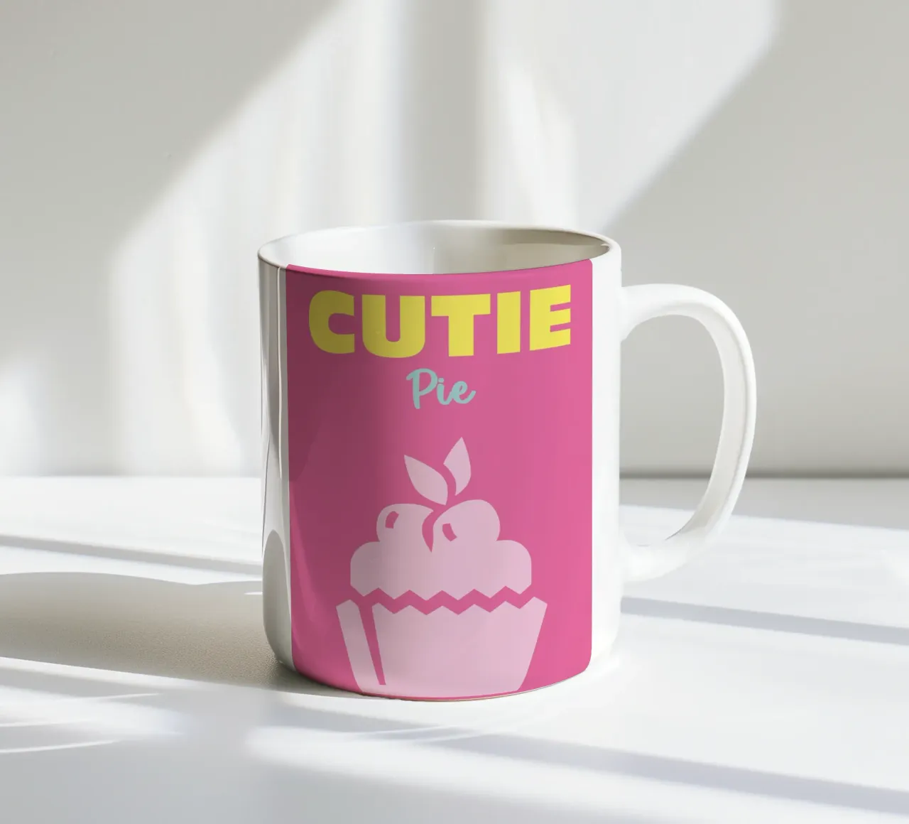 Cutie Pie tazza in ceramica da Art Fart