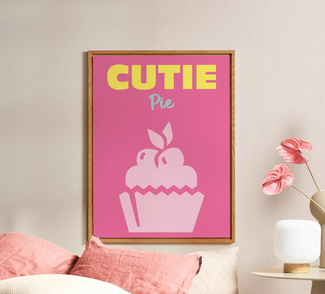 Cutie Pie alluminio dibond da Art Fart