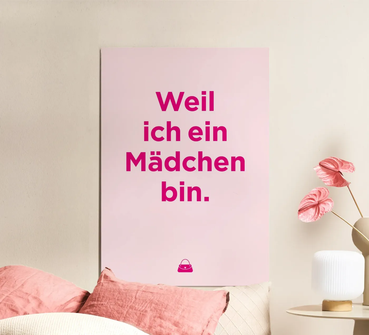 Mädchen Poster von Art Fart